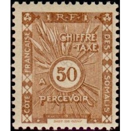 Cote des Somalies - Taxe 16