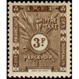 Cote des Somalies - Taxe 20