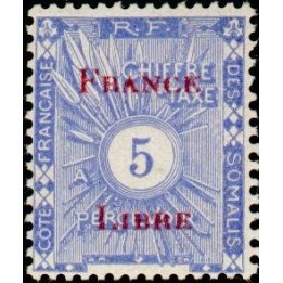 Cote des Somalies - Taxe 21