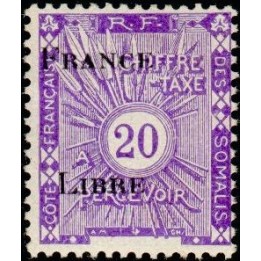 Cote des Somalies - Taxe 24