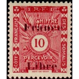 Cote des Somalies - Taxe 30