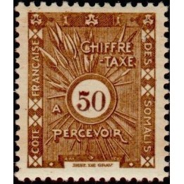 Cote des Somalies - Taxe 40