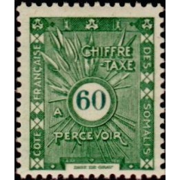 Cote des Somalies - Taxe 41
