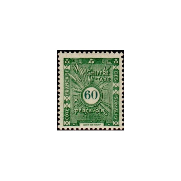 Cote des Somalies - Taxe 41
