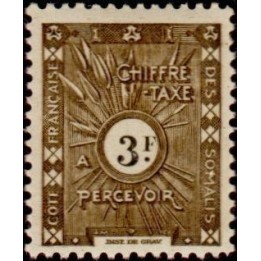 Cote des Somalies - Taxe 43