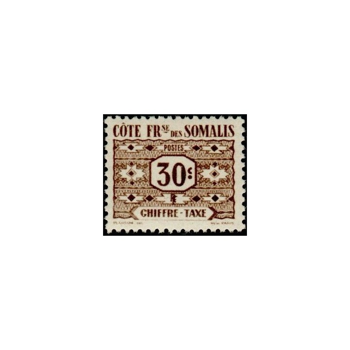 Cote des Somalies - Taxe 45