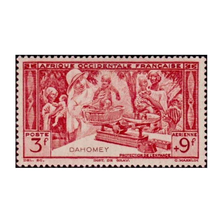 Dahomey - Poste Aérienne 08