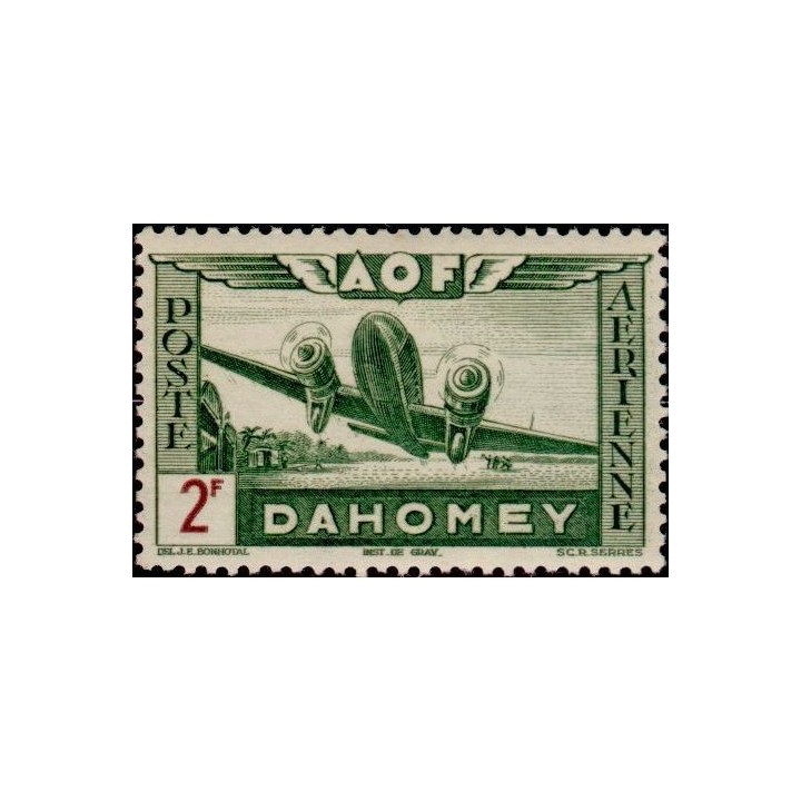 Dahomey - Poste Aérienne 12