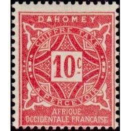 Dahomey - Taxe 10