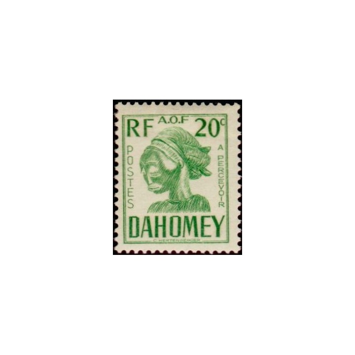 Dahomey - Taxe 22