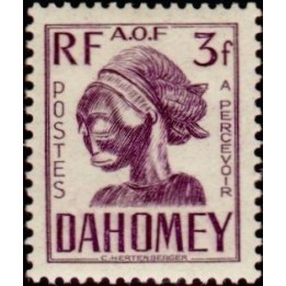 Dahomey - Taxe 28