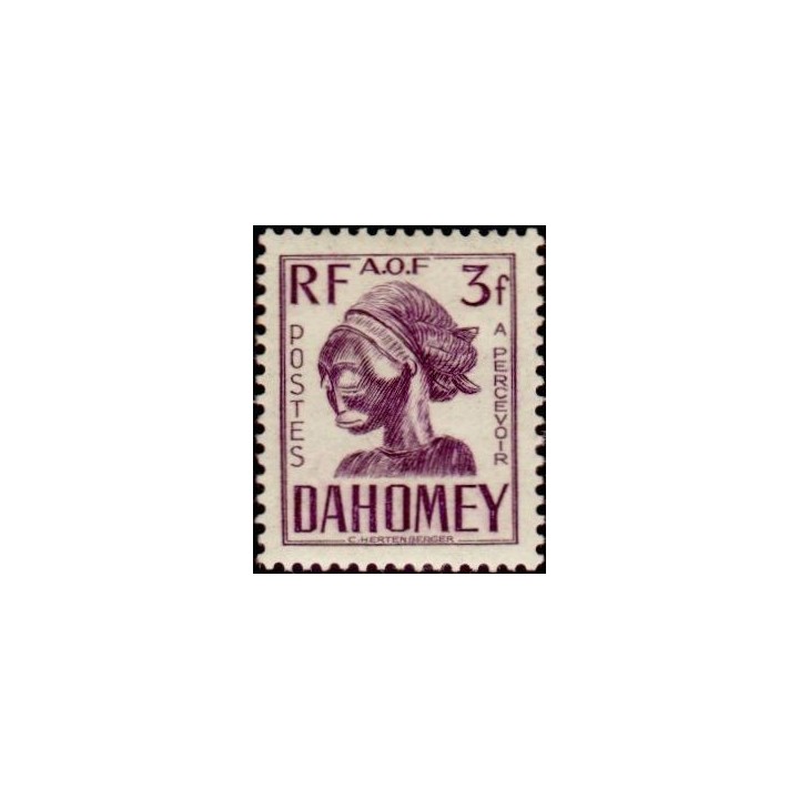Dahomey - Taxe 28