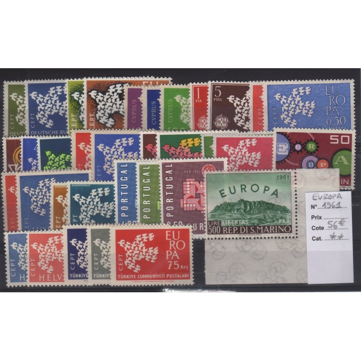 Europa - Annee Complete 1961