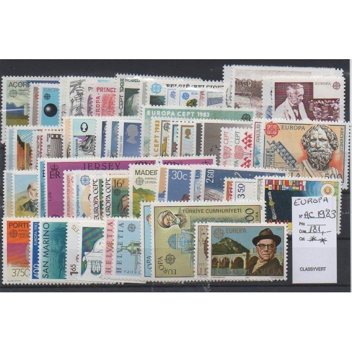 Europa - Annee Complete 1983