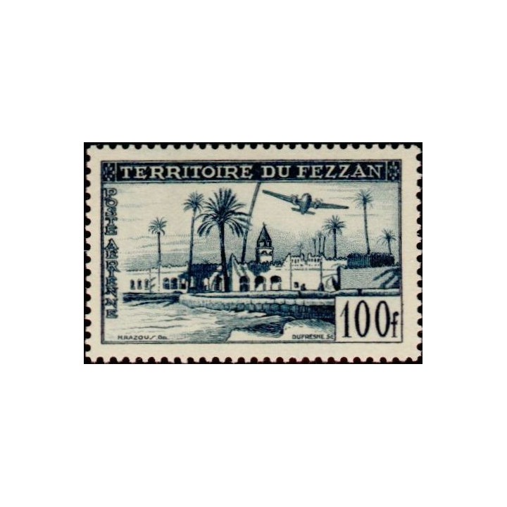 Fezzan - Poste Aérienne 6