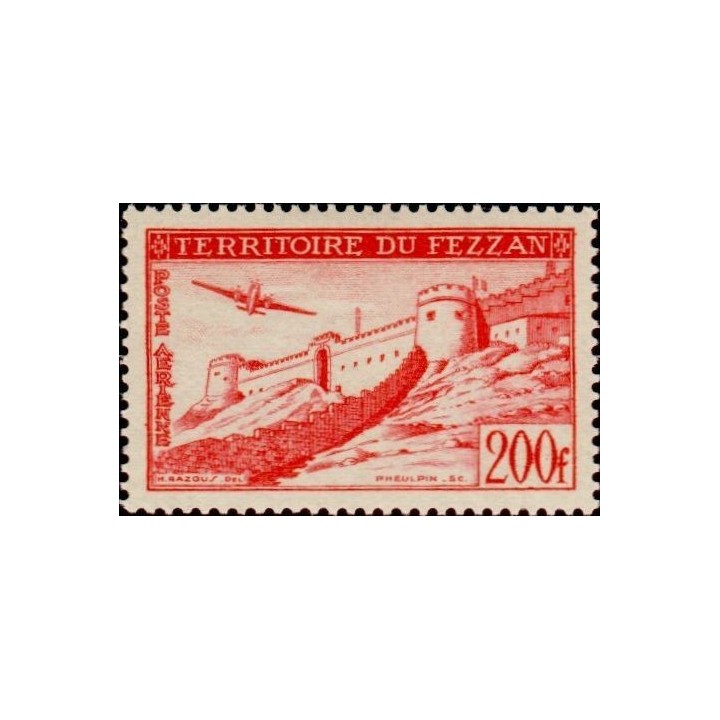 Fezzan - Poste Aérienne 7