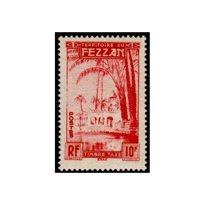 Fezzan - Taxe 10