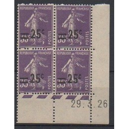 France - 0218 Coin Daté (29/03/1926)