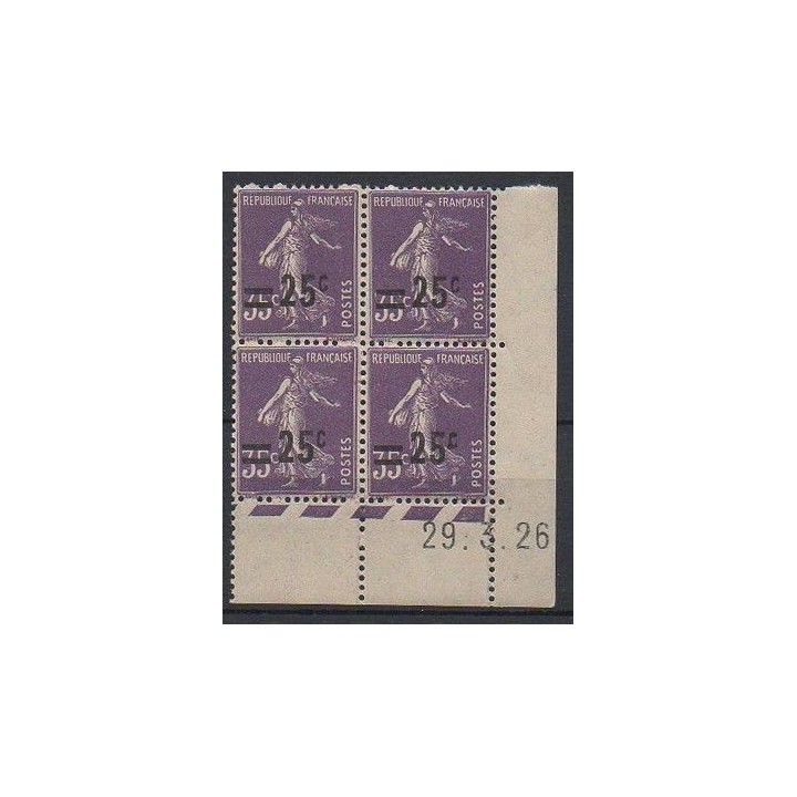 France - 0218 Coin Daté (29/03/1926)