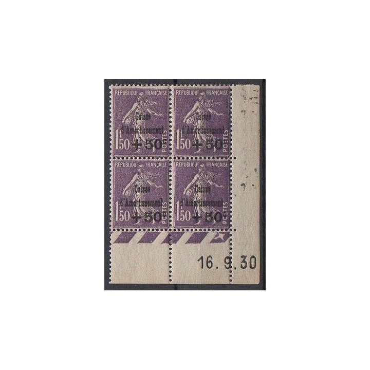 France - 0268 Coin Daté (16/09/1930)
