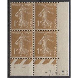 France - 0277A Coin Daté (07/04/1936)