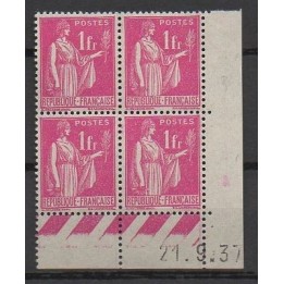 France - 0369 Coin Daté (21/09/1937)