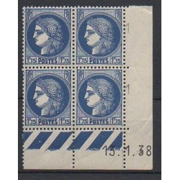 France - 0372 Coin Daté (13/01/1938)