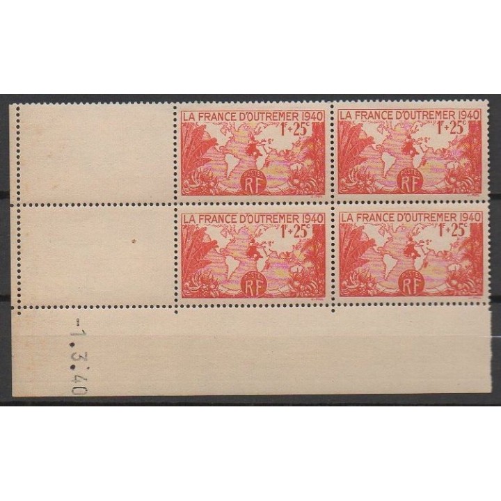 France - 0453 Coin Daté (01/03/1940)