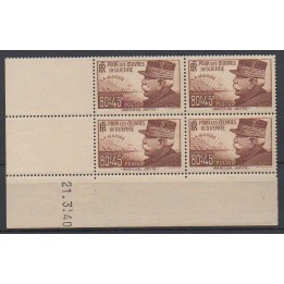 France - 0454 Coin Daté (21/03/1940)