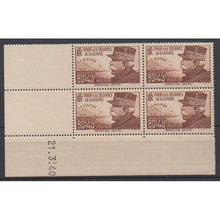 France - 0454 Coin Daté (21/03/1940)