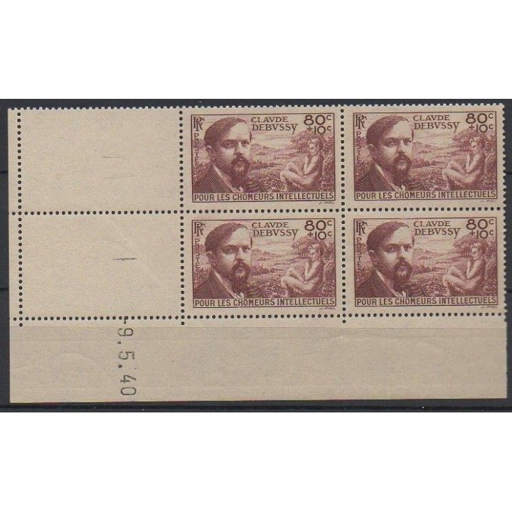 France - 0462 Coin Daté (09/05/1940)