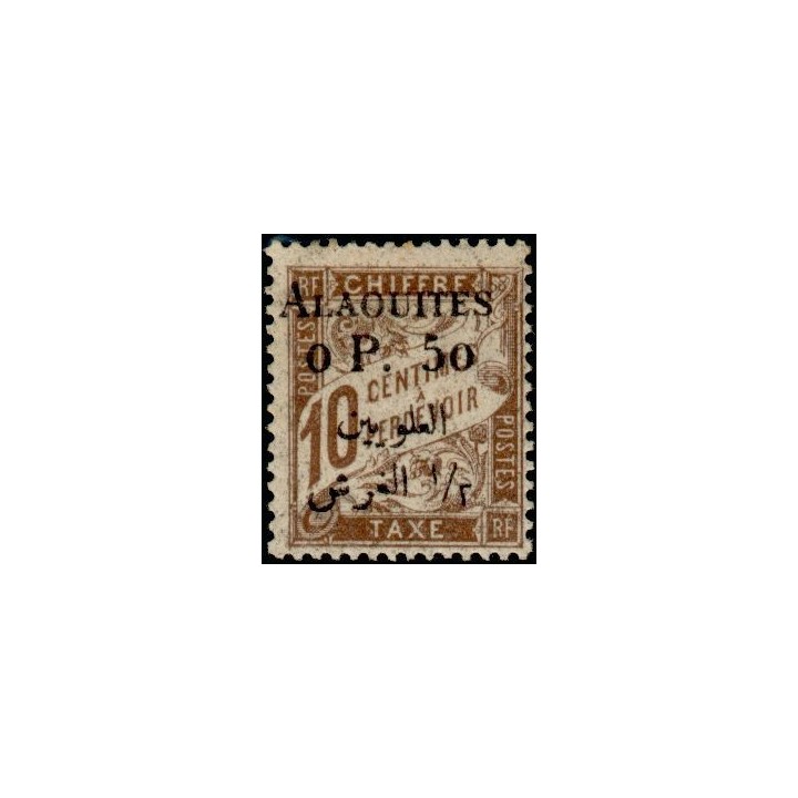 Alaouites - Taxe 01