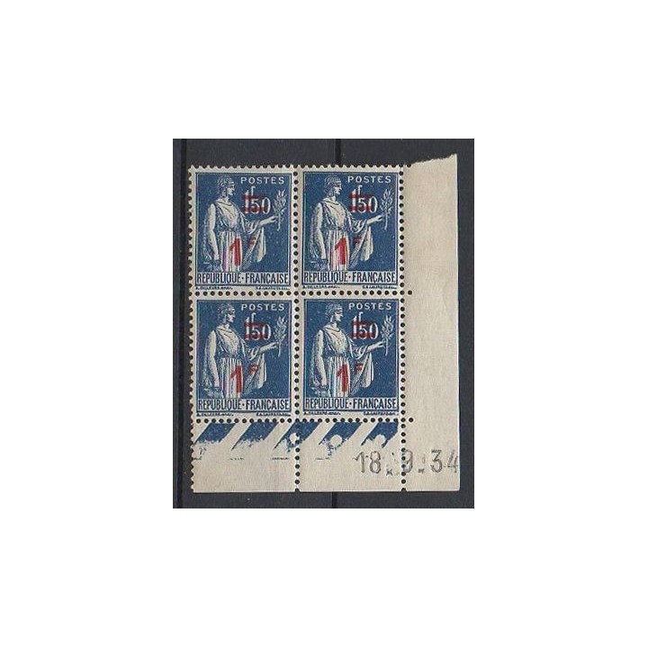 France - 0485 Coin Daté (18/09/1934)