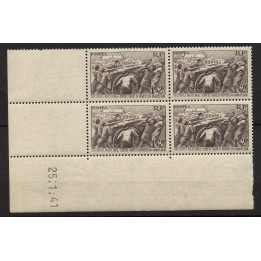 France - 0497 Coin Daté (25/01/1941)