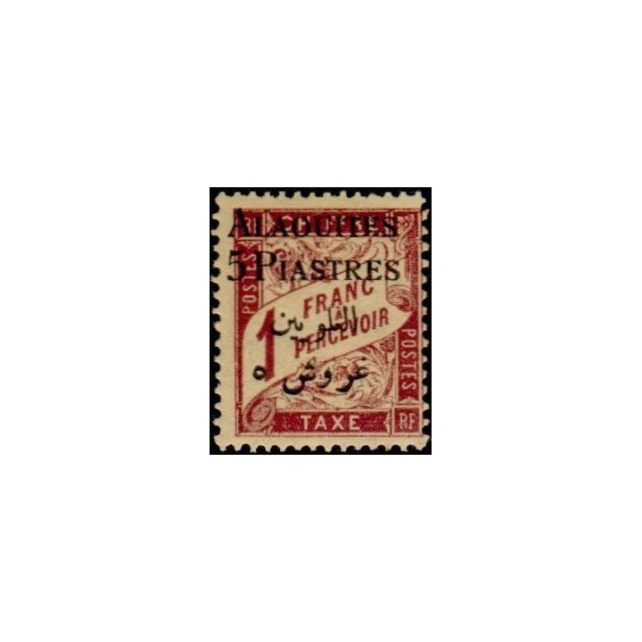 Alaouites - Taxe 05