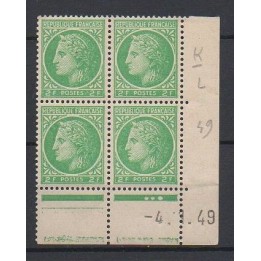 France - 0680 Coin Daté (04/01/1949)