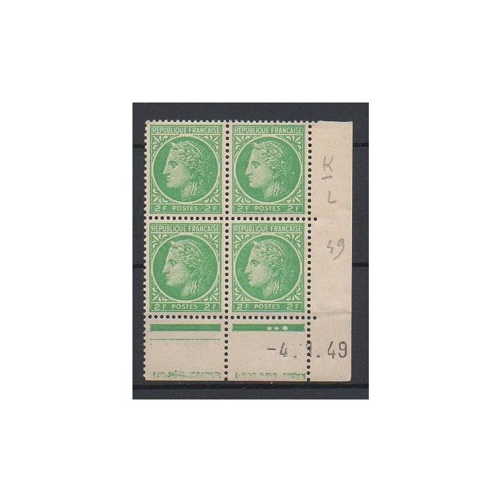 France - 0680 Coin Daté (04/01/1949)