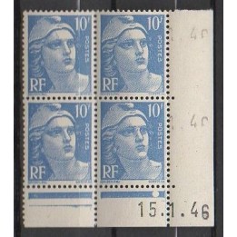 France - 0723 Coin Daté (15/01/1946)