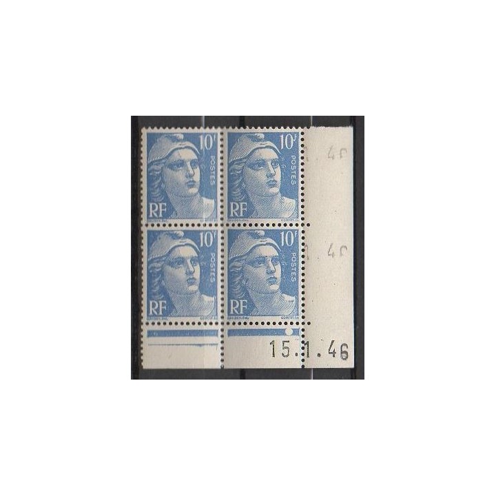 France - 0723 Coin Daté (15/01/1946)