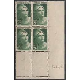 France - 0730 Coin Daté (05/01/1946)