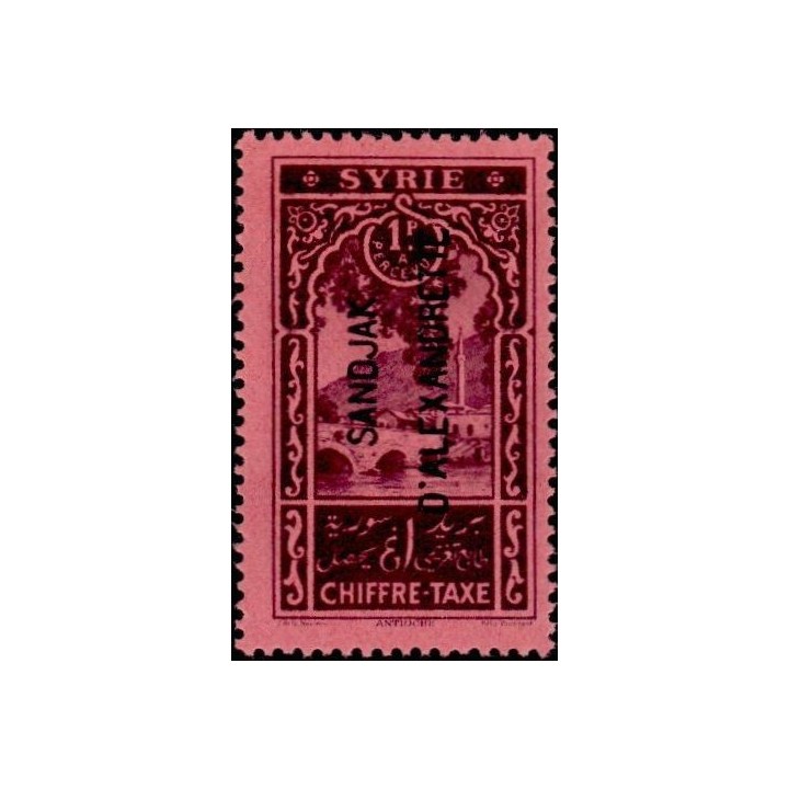 Alexandrette - Taxe 2