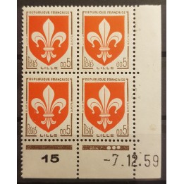 France - 1230 Coin Daté (07/12/1959)