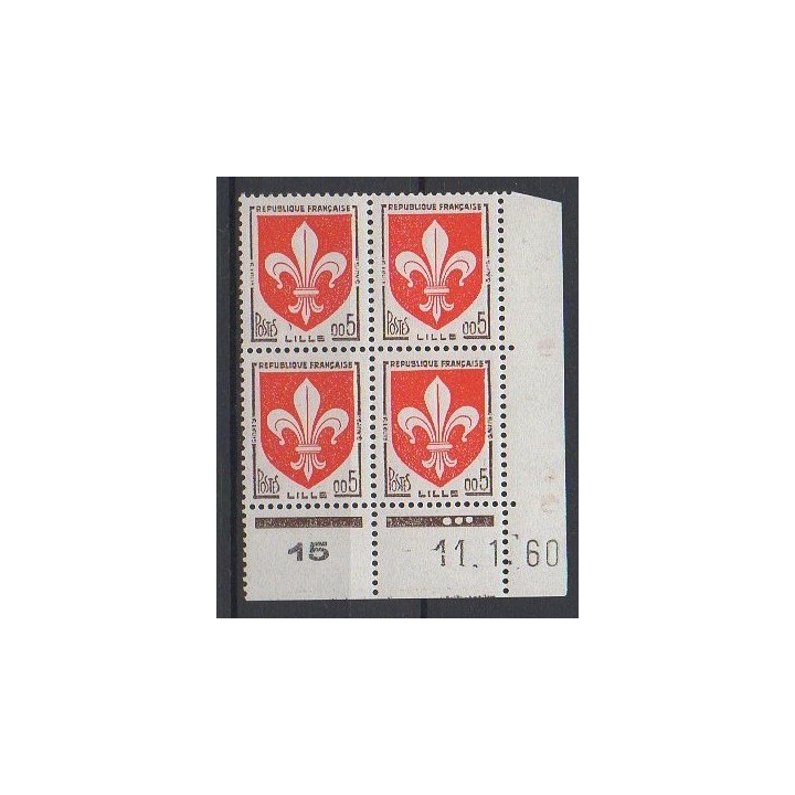 France - 1230 Coin Daté (11/01/1960)