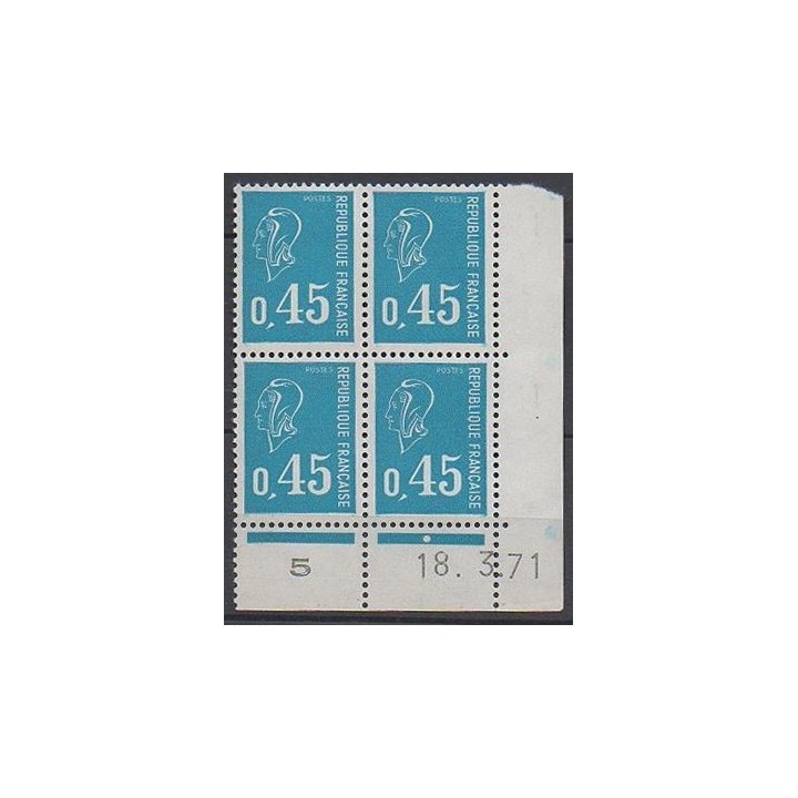 France - 1663 Coin Daté (18/03/1971)