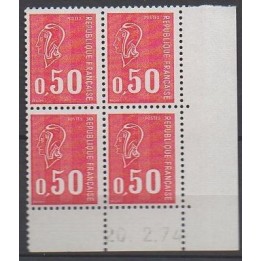 France - 1664 Coin Daté (20/02/1974)