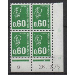 France - 1814a Coin Daté (26/02/1975)