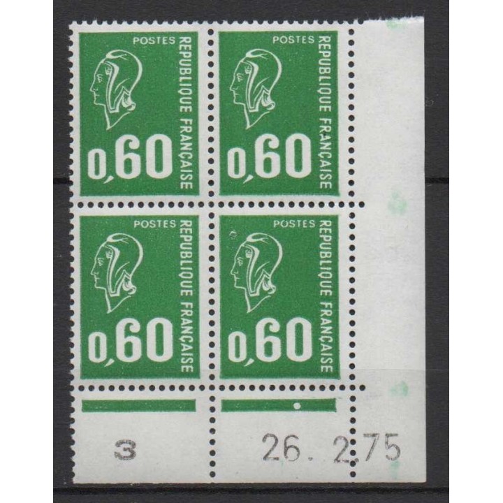 France - 1814a Coin Daté (26/02/1975)