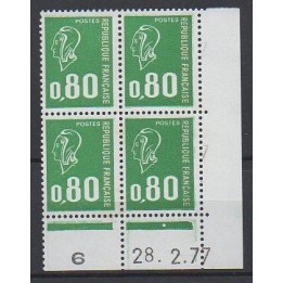 France - 1891 Coin Daté (28/02/1977)