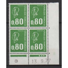 France - 1891b Coin Daté (13/09/1977)