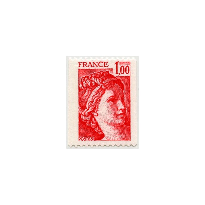 France - 1981a Roulette Numéro Rouge